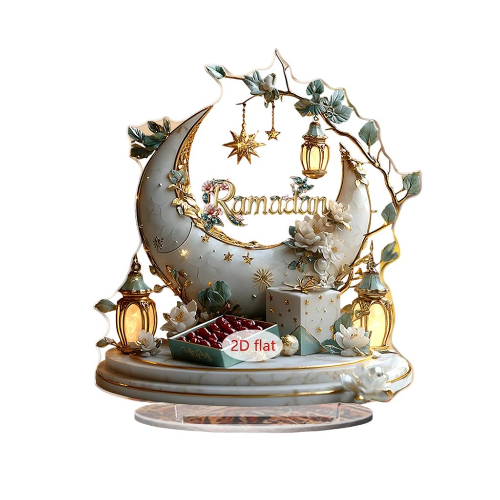 2D Acrylic Home Living Room Desktop Holiday Ornaments