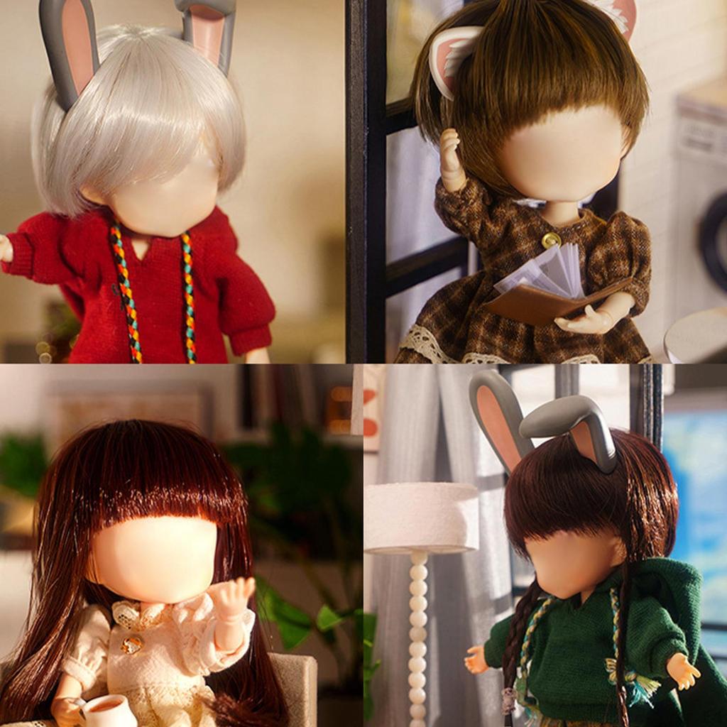 Doll Hair Accessories for Ob11 Cosplay Props