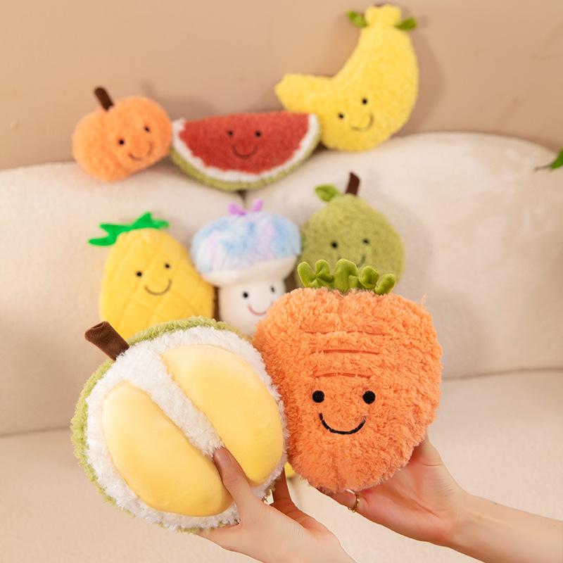 Simulation Fruit Plush Toy Eight-inch Grab Machine Doll Wedding Throwing Doll Night Market Stall Toy Gifts