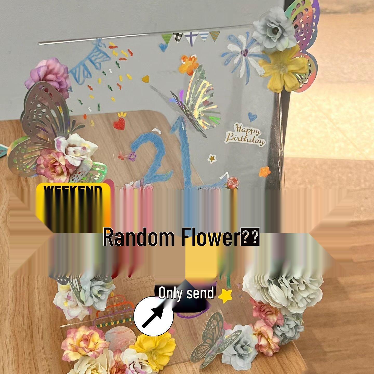 

DIY Handmade Butterfly Photo Frame Gift Set for Best Friend s Birthday Standee with Xiaohongshu Style Material Pack