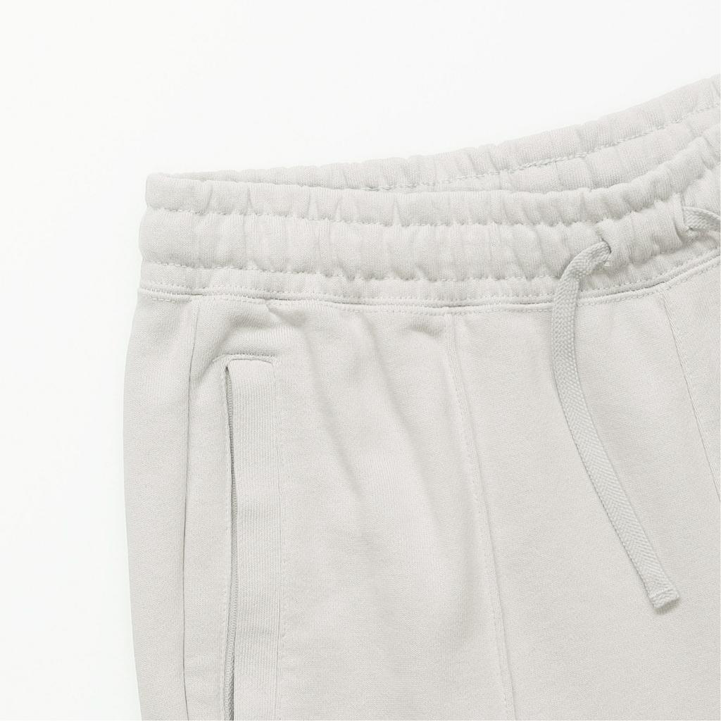 Jordan Logo Print Mid Rise Elastic Waist Knitted Sports Pants Women Pants Light-Gray DD7002-012