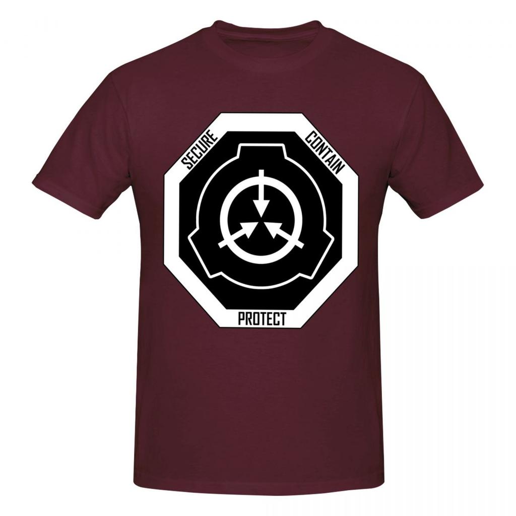 Unisex SCP Foundation Trendy T Shirt Vintage Oneck Cotton Tshirt Unisex