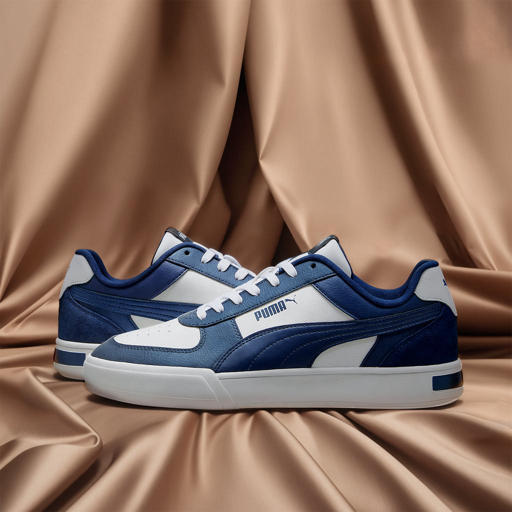 Puma Caven Άνετα Ελαφριά Αθλητικά Παπούτσια Χαμηλού Προφίλ Unisex Αθλητικά Παπούτσια Μπλε Λευκό 399398-07