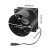 12cm 12V 210CFM Inline Adjustable Exhaust Blower Suitable For Welding Fumes 3D Printer Enclosure Small Space Ventilation