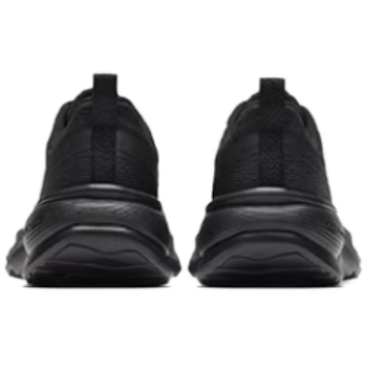Anta Cushioning Height Increasing Lightweight Breathable Low top Casual Running Shoes Men's Black Sneakers 912535508-1