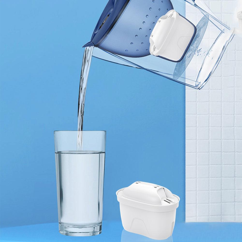 Water Filter Filter Replacement Removes Fluoride Chlorine Water Filter Cartridge Water Pitcher Filter for Faucet Water Filter