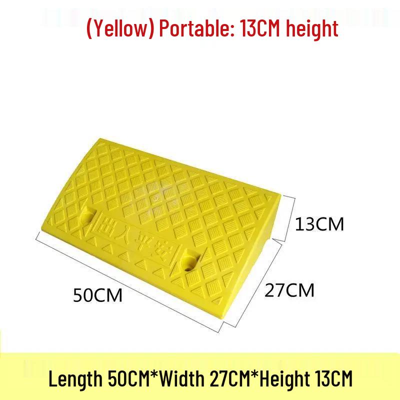 Plastic Car Curb Ramp Threshold Mat for Road Climbing