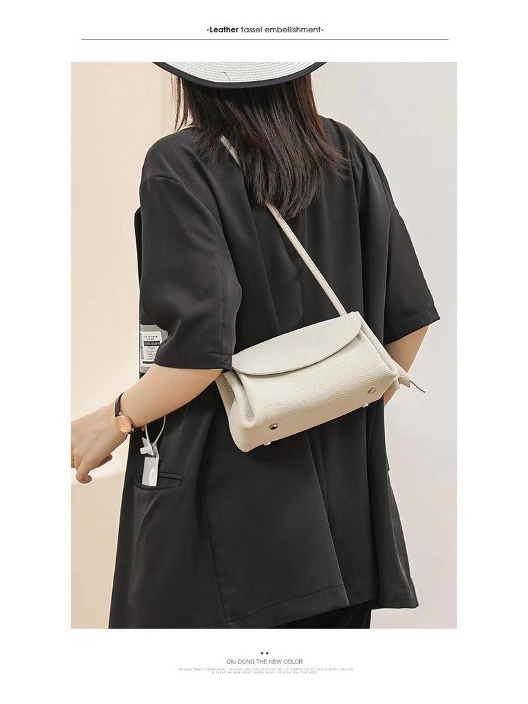 Little Elephant Cartoon Genuine Leather Shoulder Crossbody Bag for Women
