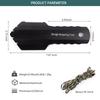 Ultralight Camping Trowel Backpacking Trowel Portable Aluminum Camping Shovel Small