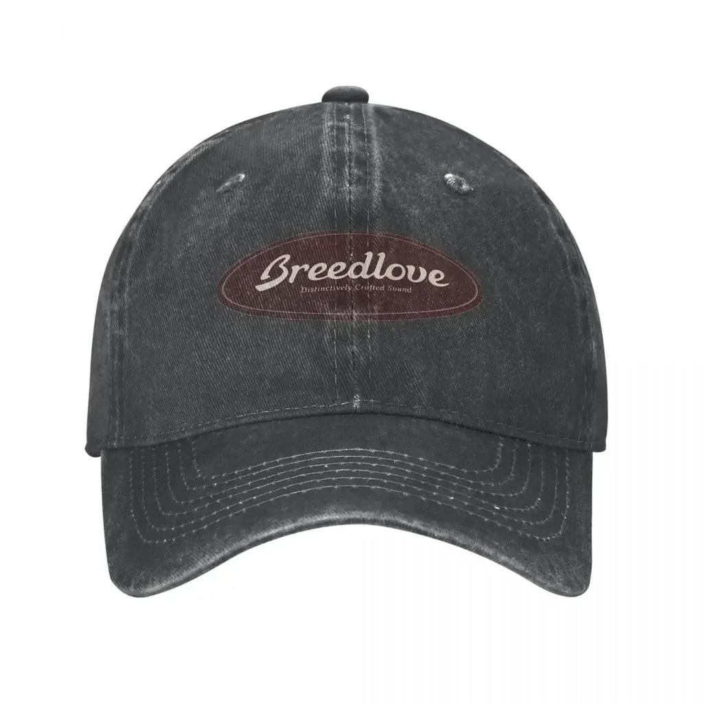 Breedlove Guitars Logo Baseball Caps Fashion Washed Denim Hats Outdoor Adjustable Casquette Streetwear Baseball Cowboy Hat