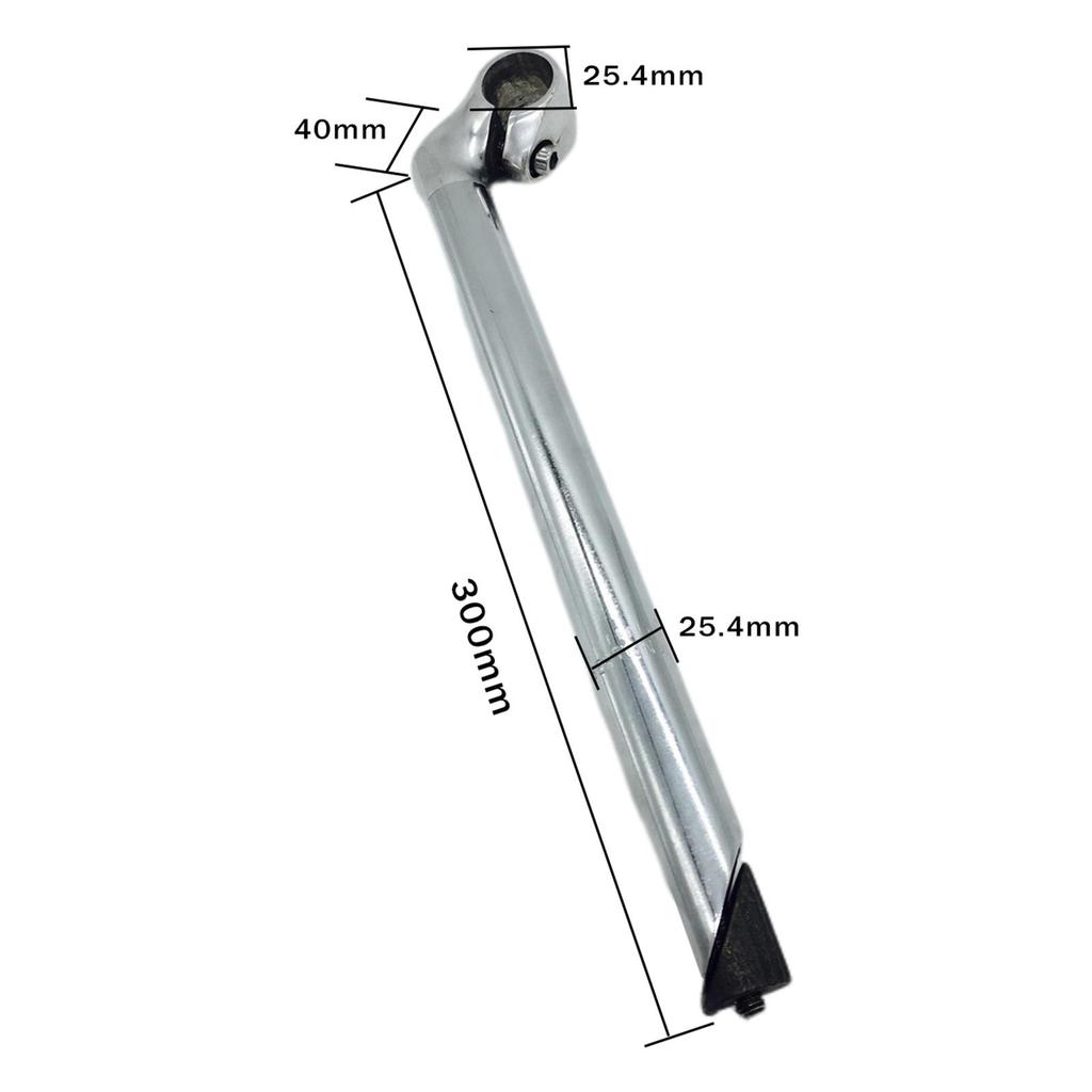 Quill Stem Folding Bike Handle .4mm Threaded Tube High Strength Road Bike