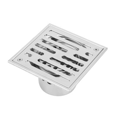 Stainless Steel   AntiOdor Bathroom Floor Drain Waste Gate Shower Drainer Large Caliber(110*110mm)
