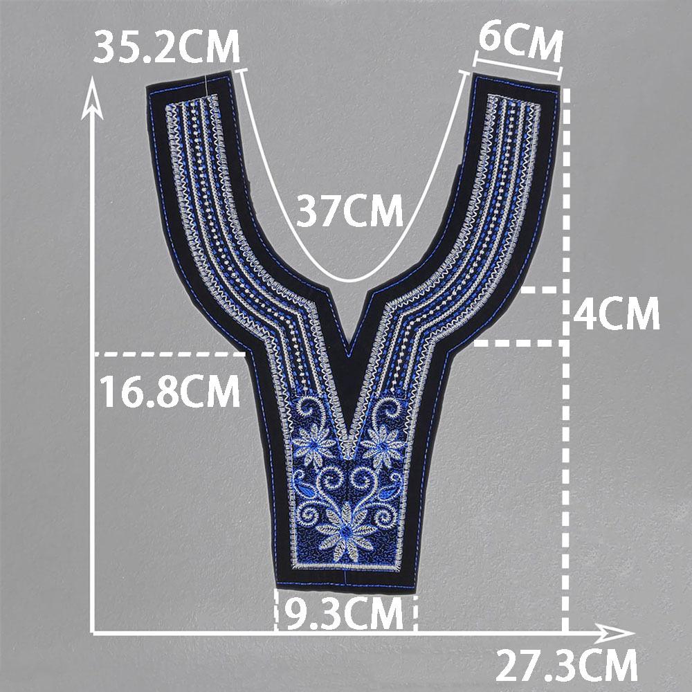 Sewing Diy Lace Ethnic Style Miao Embroidery Clothing Apparel Accessories Performance Costume Accessories Lace Embroidery Embroidery