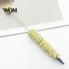Creative DIY Pen Beadable Pen, Rhinestone Faux Pearl Ballpoint Fancy Glitter Personalized Gift for Crafting, Student Stationery Office Writing