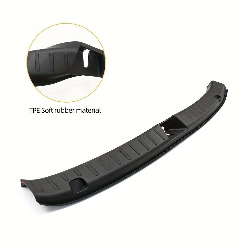 For Tesla Model Y Trunk Sill Protector Premium TPE Rubber Boot Bumper Guards with ABS Sides Bar Fender Cover for Enhanced Amagi