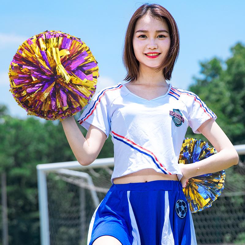 Cheerleading Hand Flower Pom Poms for Dance and Performance