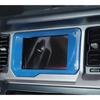 Light Blue Central Console GPS Navigation Panel Frame Trim Cover For Bronco 21+