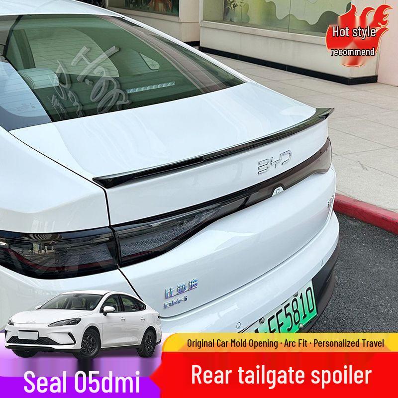 BYD Seal 05dmi Rear Tailgate Spoiler Decoration Gloss Black