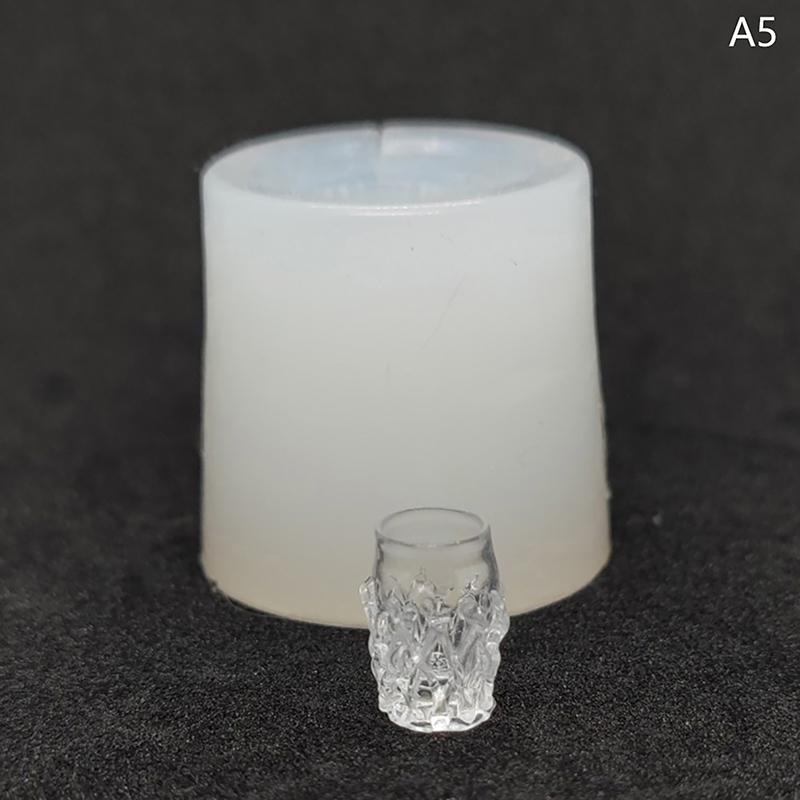 

Миниатюрная ваза для кукольного домика Силиконовая форма для кукольного домика Украшения для дома Аксессуары для кукольного домика Орнамент A5