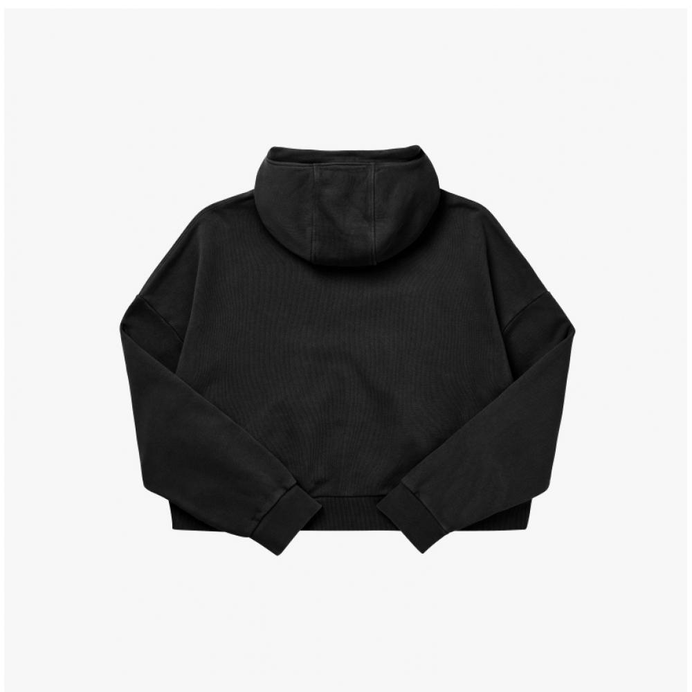 Entire Studio Es2106so  Full Zip Soot  Heavy Uniform Hoodie Zip Up