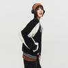 Lee X I Am Not A Fat Tiger Series FW23 Comfortable Faux Lamb Wool Zipper Cotton Jacket Unisex jackets Black LUT007210204202K11000