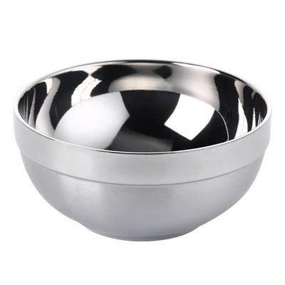 Fuchengxing 12cm 304 Stainless Steel Insulated Rice Bowl