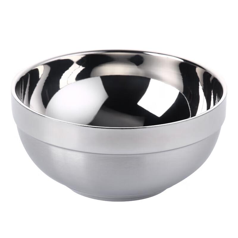 

FU CHENG HANG 304 Stainless Steel Double-Layer Insulated Rice Bowl