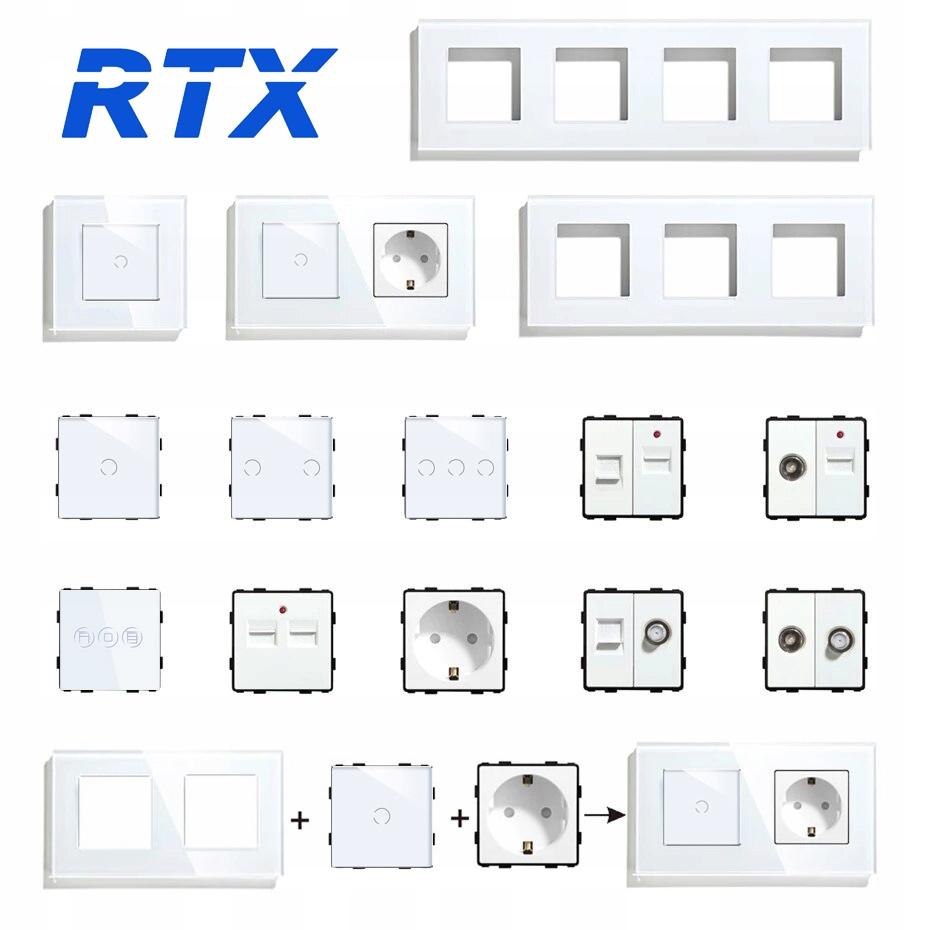 WHITE 1-field glass frame for the RTX SH system