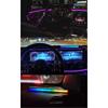 Rechargeable Car Sound Control Rgb Light Decoration Music Rhythm Ambient Lamp X1