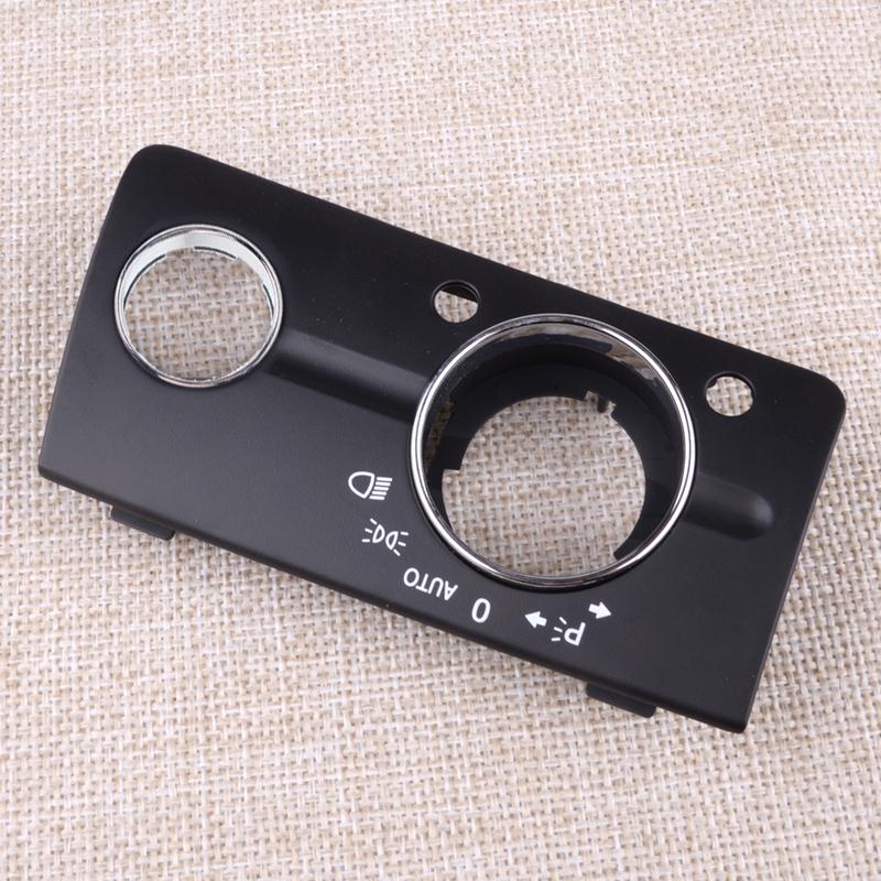 Interior Black Headlight Switch Button Panel Cover Trim Fit for Mercedes Benz W211 E Class 2003-2008 21154507049116