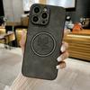 Pattern PU Leather Case For Iphone 16 15 14 13 12 11 16 Pro Max X XR Xs Max 15 Pro For Magsafe Wireless Charging Phone Cover