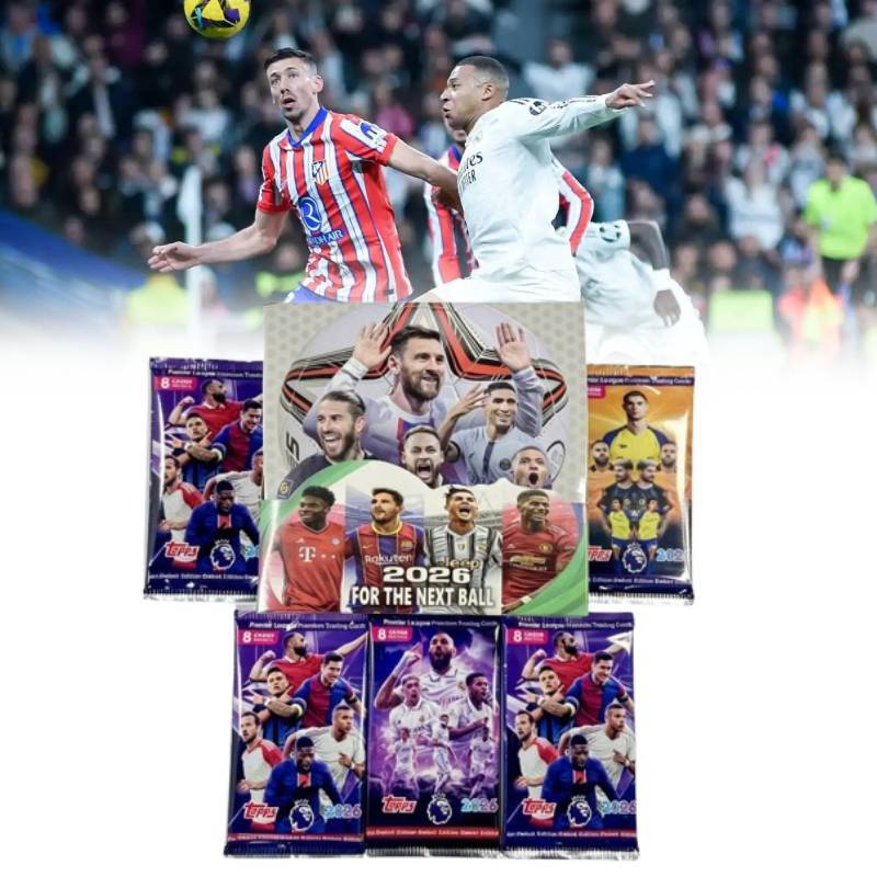 Global Football Cup World Soccer Stars Blind Box With Educational Cards For Kids