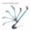 Stainless Steel Thickened Shrinkage Fishing Rod Bracket For Angling Dual 1.7m/2.1m/2.4m Use Too M6A2
