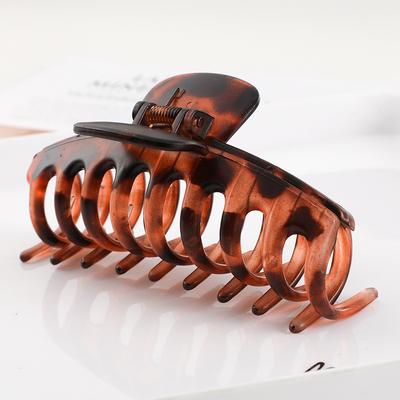 Pinze per Capelli a Granchio Grandi Antiscivolo Opache Satinate per Donne Ragazze Colore Unico Accessori per Capelli Korean Hairpin Crab Barrette