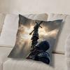 fully armed Medieval Knight Pillow Case Pillow Case Living Room Sofa Cushion Cover Suitable For Home Bedroom Room Decoration
