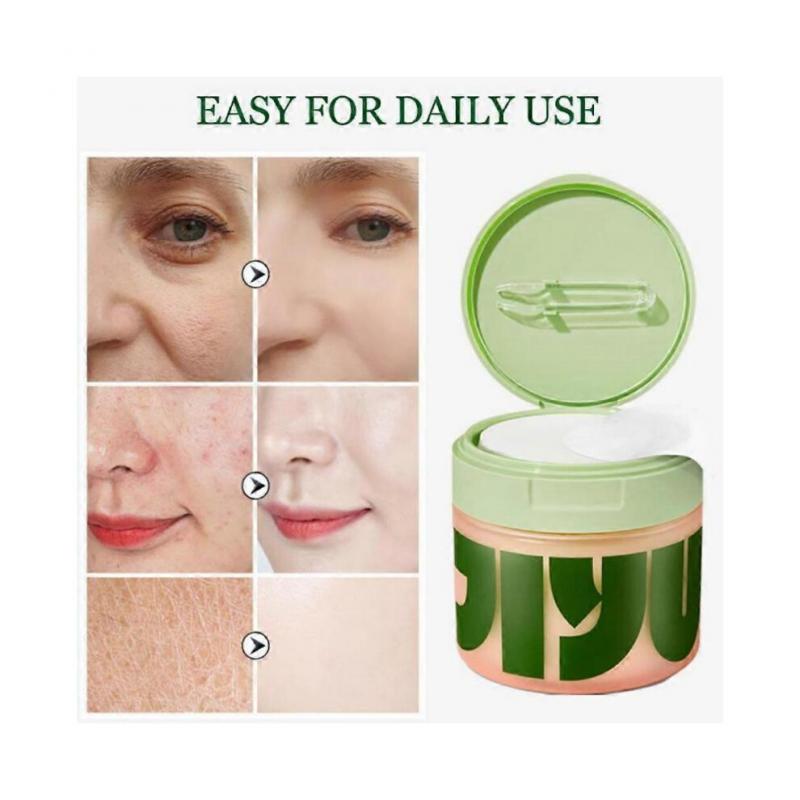 Jiyu Skincare Coreana Anti-Età, Dischetti Tonici Minimizzanti Macchie Scure e Rughe