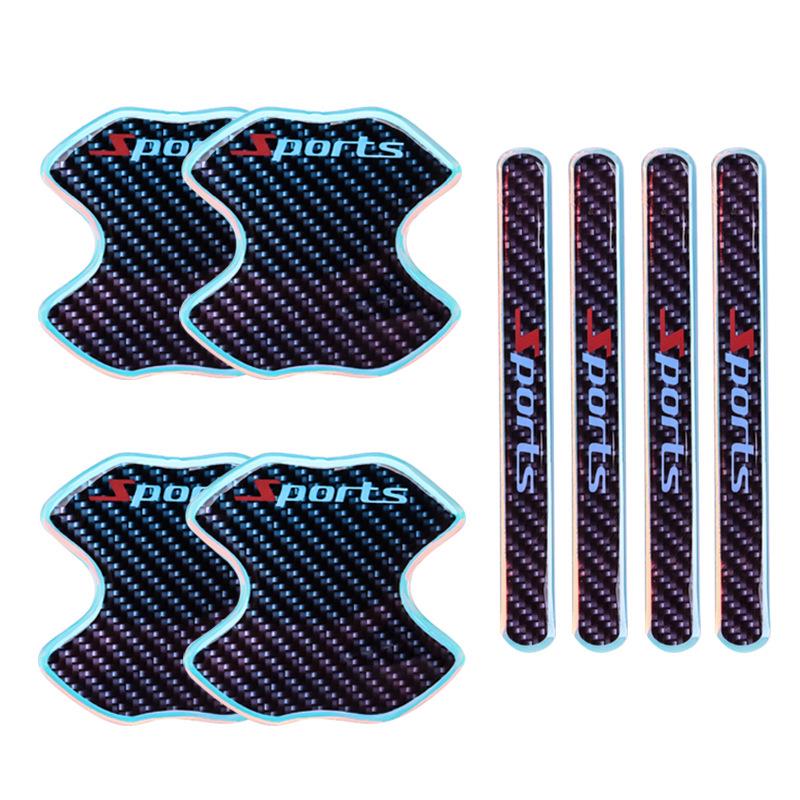 

Светящийся набор защитных наклеек на ручки дверей автомобиля, устойчивых к царапинам