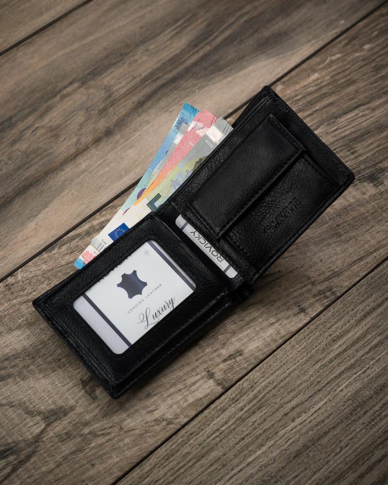 Pojemny Zgrabny Męski Portfel Skórzany Cavaldi