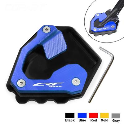 For Honda CRF1000L Africa Twin 2016 2017 2018 CRF 1000L Motorcycle CNC Kickstand Foot Side Stand Extension Pad Support Plate