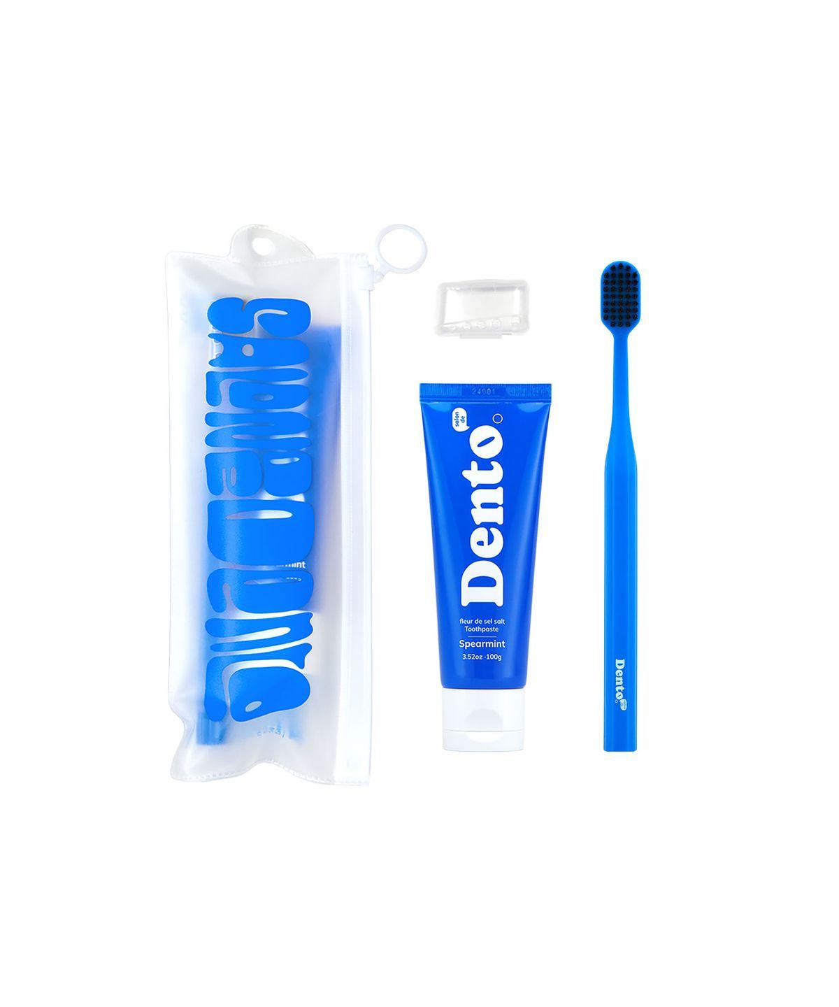 Salon de Dento Portable Travel Kit Blue