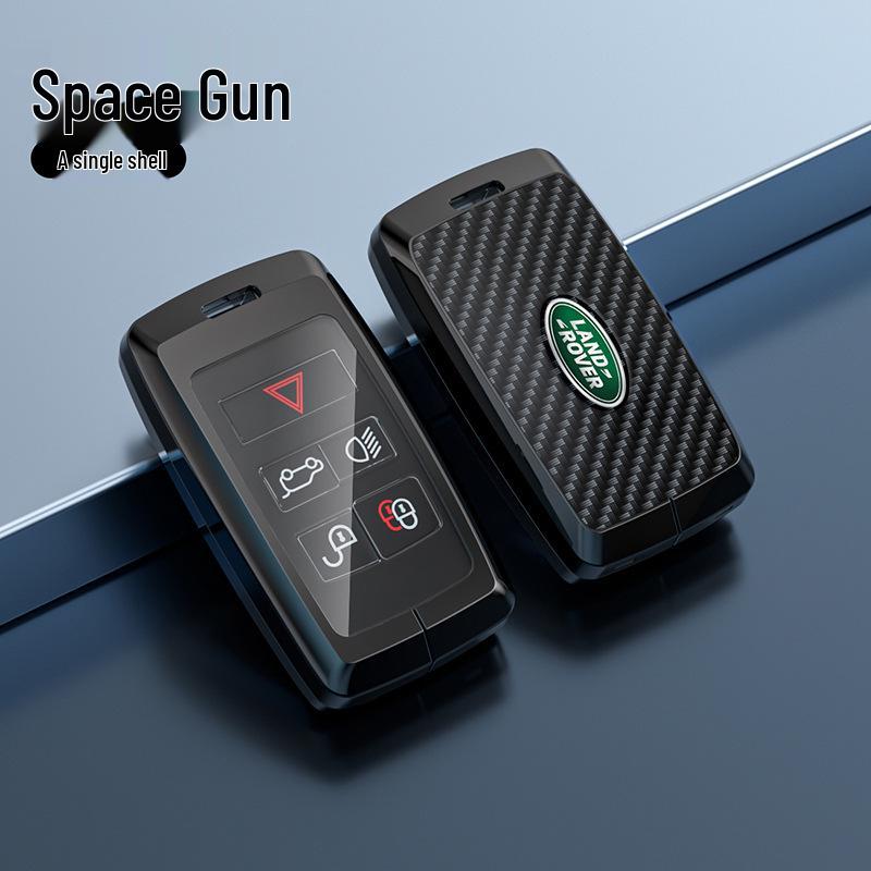 Metal Key Case for Land Rover Range Rover, Freelander, Discovery 5, Defender, Velar Cars.