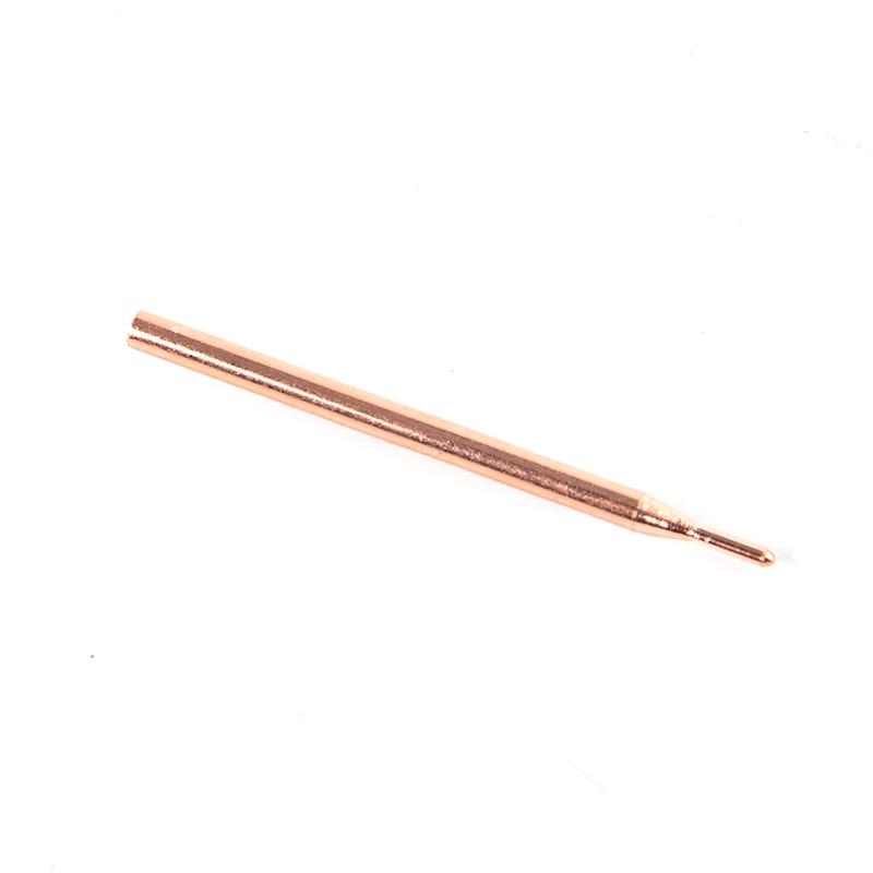 2Pcs 18650 Hand-held Spot Welder Small Lithium Battery Point Welding Pen Aluminum Oxide Copper Spot-welding Needle Electrode Tip