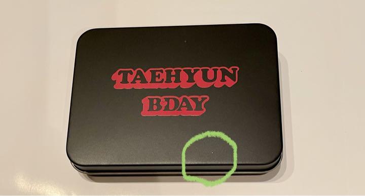

[USED] TXT Taehyung Birthday Postcard Set