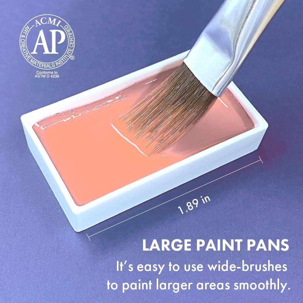 Kuretake Gansai Tanbi Set Paulownia Holz Vier Edle Farben, 100-Farben 4, Kasten, Muster, MC20/100WD4