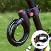 1 Set Motorcycle Lock High Durability Anti-deform Metal Mountain Bicycle Lock with Key for Home