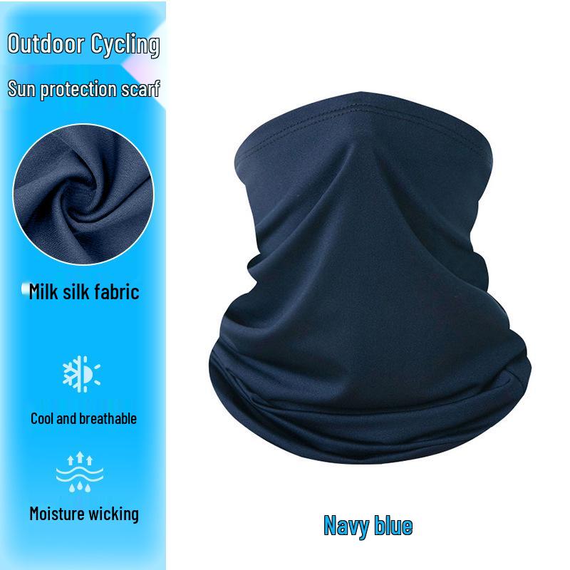 Slim Camouflage Neck Gaiter & Face Mask: Unisex, Dustproof, Breathable Ice Silk