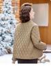 2025 New Plus Size Cotton Jacket for Women: Autumn/Winter Casual Style for Middle-Aged and Elderly Mothers