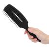 Detangling Comb Ergonomic Handle Hollow Out Design Clean Neat Scalp Massage Relieve Pressure Massage Comb