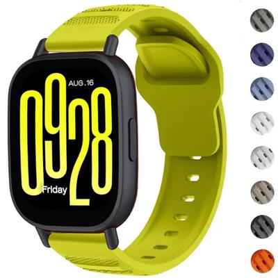 Sports Silicone Strap for Redmi Watch 5 Active/Lite Huawei Watch GT4/5/6 Pro Bracelet Wristband for Amazfit Active 2/Bip 6 Band