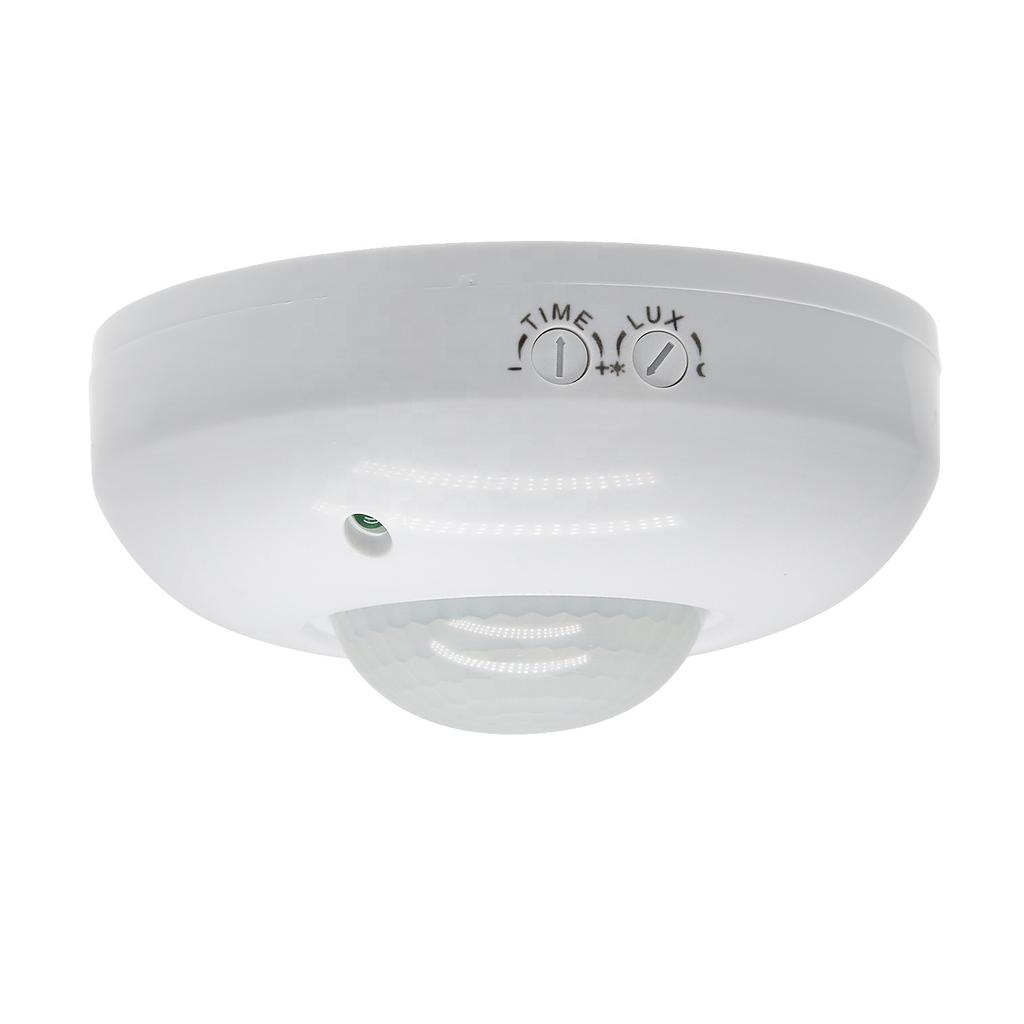 BS037 Infrared Motion Sensor Detector Ultrasonic Level Sensor Switch, Ceiling Mounted Occupancy Pir Motion Sensor Switch